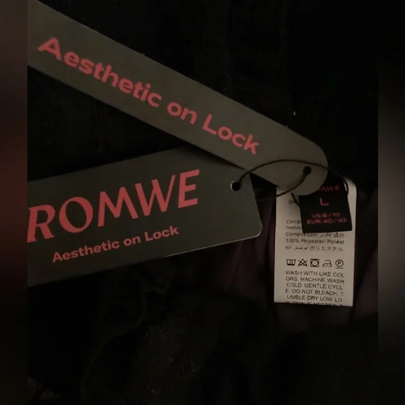 🖤Goth Ruffle Hem Skirt🖤 - Picture 6 of 9